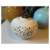 Collection of 6 Decorative Containers with Diverse Designs