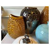 Collection of 6 Decorative Containers with Diverse Designs