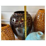 Collection of 6 Decorative Containers with Diverse Designs