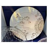 Set of 3 Decorative Dishes with 50th Anniversary Design