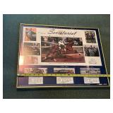 Framed Secretariat 25th Anniversary Signed Photo Collage
