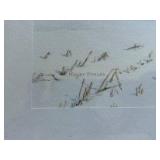 Set of 2 Framed Wildlife Art Prints by Richard Klingbeil and Roger Preuss