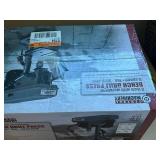 Central Machinery 8-Inch Bench Drill Press with Worklight and 5 Speeds