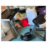 Like New Stationary Exercise Bike with Desk Attachment