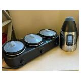 West Bend Triple Slow Cooker and Bread Maker Set
