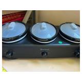 West Bend Triple Slow Cooker and Bread Maker Set