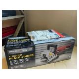 Chicago Electric 4" Biscuit Plate Joiner with Woodjoining Kit