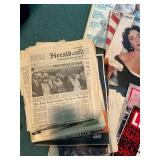 Lot of Vintage Magazines and Calendars Collection