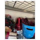 Holiday Decor Collection: LED Rope Light, Garland, Signs, and More - Middle Shelf Only