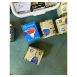 Collection of Various Floodlight and Standard Light Bulbs