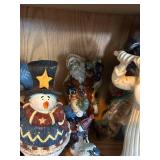 Collection of Holiday and Winter Figurines