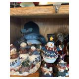 Collection of Holiday and Winter Figurines