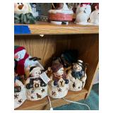 Collection of Holiday and Winter Figurines