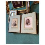 Vintage Picture Frame Collection and Antique Photo Album