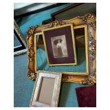 Vintage Picture Frame Collection and Antique Photo Album