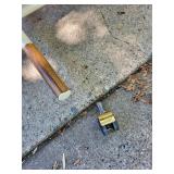 Vintage Dining Table Set with 6 Swivel Chairs