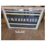 54x40 Signed Wrapped Canvas Abstract Art in Museum Quality Frame