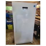 Frigidaire Upright Freezer with Control Lock Feature