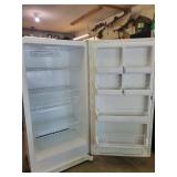 Frigidaire Upright Freezer with Control Lock Feature