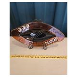 Mid-Century Modern Art Bowl with Metal Easel