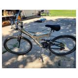 Used Vertical Mountain Bike with Aluminum Frame