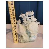 Pair of Carved Asian-Style Figurines