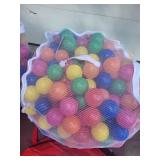 Playz 3PC Rocket Ship Space Tent, Tunnel, & Ball Pit Set