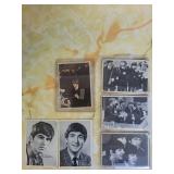 Beatles Memorabilia Collection - Photos, Cards, Glasses, and Fabric