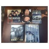 Collection of 5 Books on The Beatles including Biographies and Photographic History