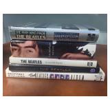 Collection of 5 Books on The Beatles including Biographies and Photographic History