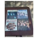 Collection of 4 Beatles Vinyl Records