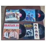 Collection of 5 Vintage Beatles Vinyl Albums