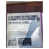 Set of 4 The Beatles Vinyl Records Including 