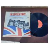 Set of 4 The Beatles Vinyl Records Including 