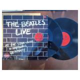 Collection of 5 Beatles Vinyl Records Including Live, Greatest Hits