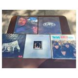Collection of Beatles Vinyl Records Including Rare Editions