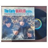 Collection of Beatles Vinyl Records Including Rare Editions