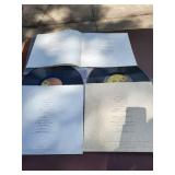 Collection of Beatles Vinyl Records Including Rare Editions