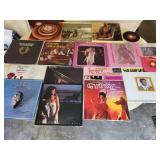 Collection of Vintage Vinyl Records and Singles