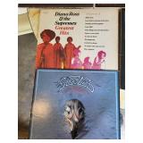 Collection of Vintage Vinyl Records and Singles