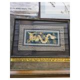 Framed Asian Themed Wall Art and Hand Crafted Chinese Sky Lanterns