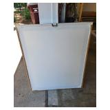 Framed Watercolor Painting of Tree and Flowers by Lee Mims