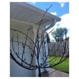 Large Metal Tree Sculpture for Outdoor Decor