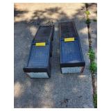 Pair of Heavy-Duty Plastic Car Ramps