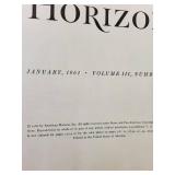 Set of 3 Art Books: Horizon 1961, A Brush with Animals, and Japanese Masters