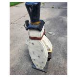 Set of 2 Hand-Painted 34" Woodland Snowmen for Indoor/Outdoor Use