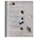 Collection of Assorted Pins and Badges, Including American Legion and Military