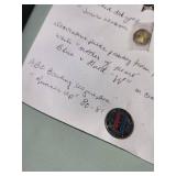 Collection of Assorted Pins and Badges, Including American Legion and Military