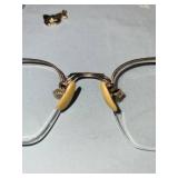 Collection of Vintage Costume Jewelry, Pins, and Eyeglasses