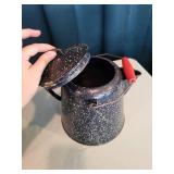 Set of 3 Vintage Picnic Baskets with Coffee Pot